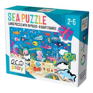 Giocattolo Maxi Shaped Puzzle Sea Headu