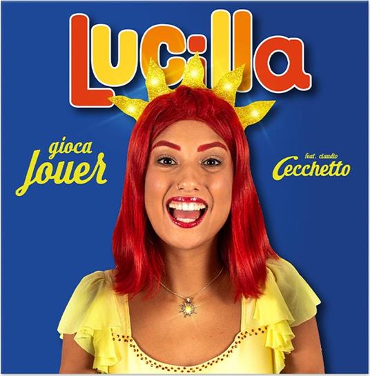 Feat. Claudio Cecchetto - Gioca Jouer (Yellow Vinyl) - Vinile 7'' di Lucilla