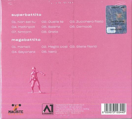 Megasuperbattito - CD Audio di Gazzelle - 2