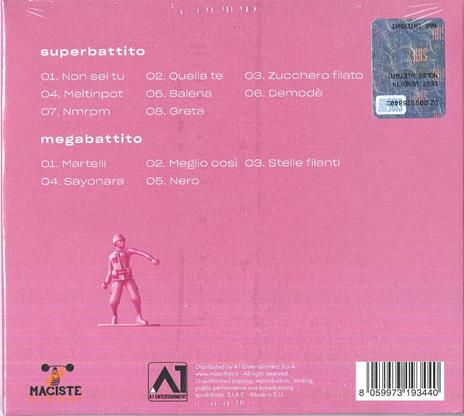 Megasuperbattito - CD Audio di Gazzelle - 2