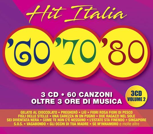 Hit Italia 60 70 80 vol.2 - CD Audio