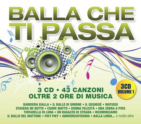 Balla che ti passa vol.1 - CD Audio