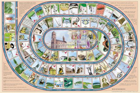 Gioco Dell'Oca Della Brianza. Gioco da tavolo - 3