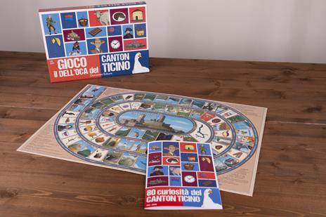 Gioco Dell'Oca Del Canton Ticino. Gioco da tavolo - 3