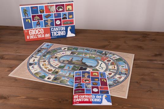 Gioco Dell'Oca Del Canton Ticino. Gioco da tavolo - 3