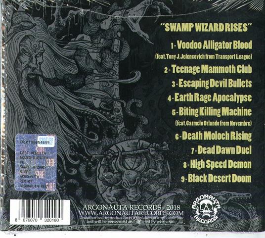 Swamp Wizard Rises - CD Audio di Hell Obelisco - 2