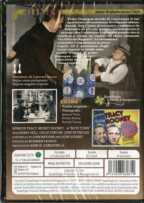 La città dei ragazzi di Norman Taurog - DVD - 2