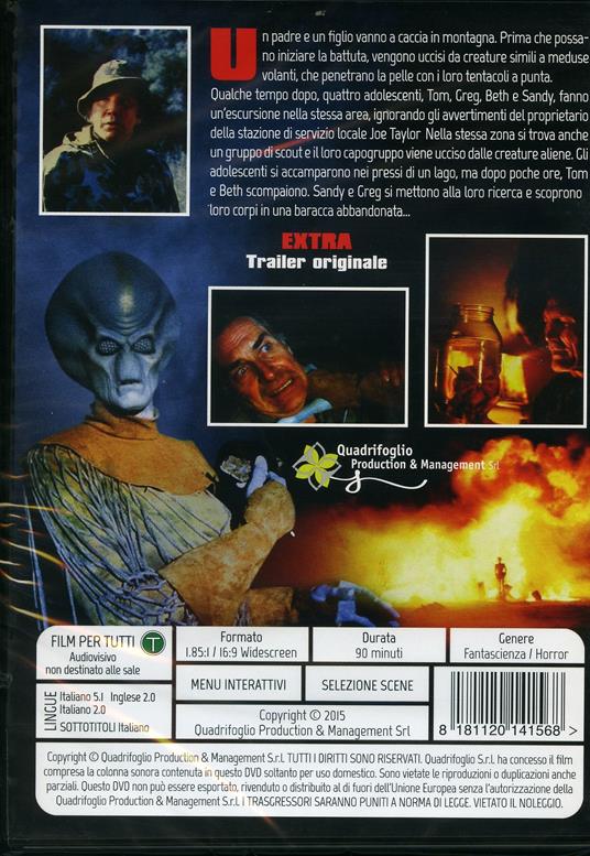 Horror caccia ai terrestri di Greydon Clark - DVD - 2