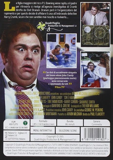 Chi è Harry Crumb? (DVD) di Paul Flaherty - DVD - 2