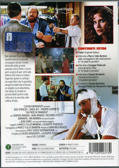 Un piede in paradiso (1991) (DVD) di Enzo Barboni - DVD - 2