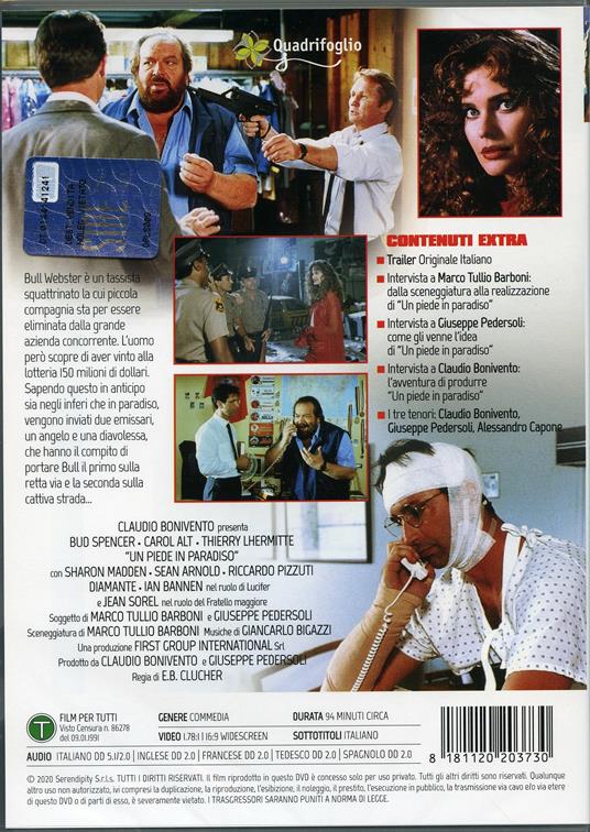 Un piede in paradiso (1991) (DVD) di Enzo Barboni - DVD - 2