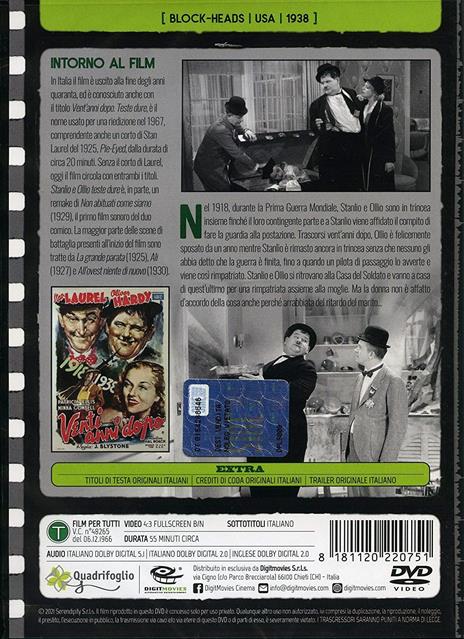 Teste dure. Rimasterizzato in HD (Cineteca Commedia) (DVD) di John G. Blystone - DVD - 2