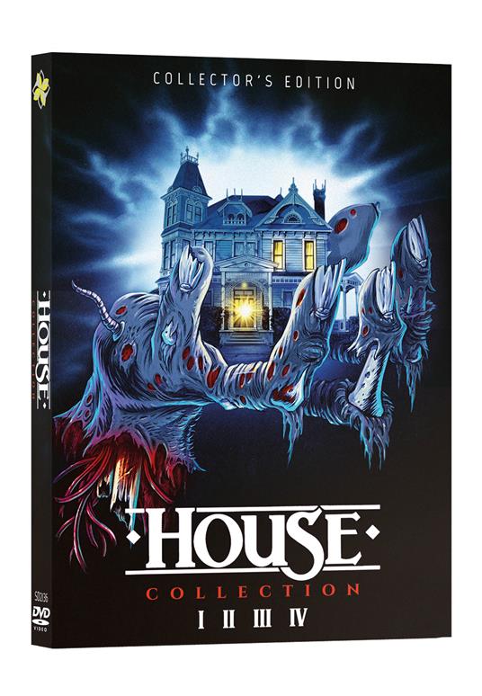 House Collection (Special Limited Edition Slipcase 4 DVD+4 Cards) di Lewis Abernathy,David Blyth,James Isaac