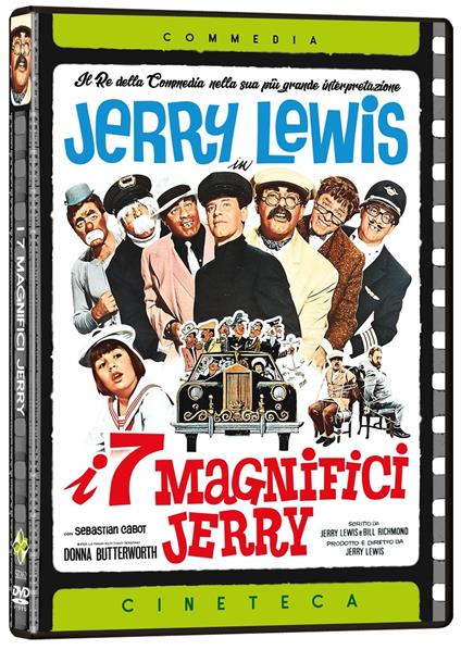 Sette magnifici Jerry (DVD) di Jerry Lewis - DVD