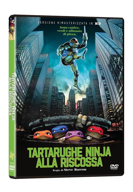 Tartarughe Ninja alla riscossa - Rimasterizzato in HD (DVD) di Steve Barron - DVD