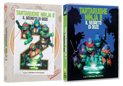 Tartarughe Ninja II - Il segreto di Ooze - Ed. limitata numerata 500 copie (Blu-ray) di Michael Pressman - Blu-ray