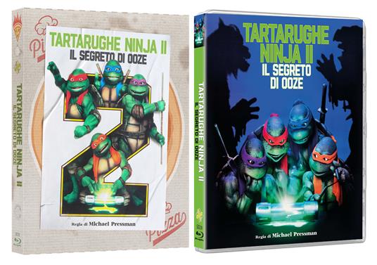 Tartarughe Ninja II - Il segreto di Ooze - Ed. limitata numerata 500 copie (Blu-ray) di Michael Pressman - Blu-ray