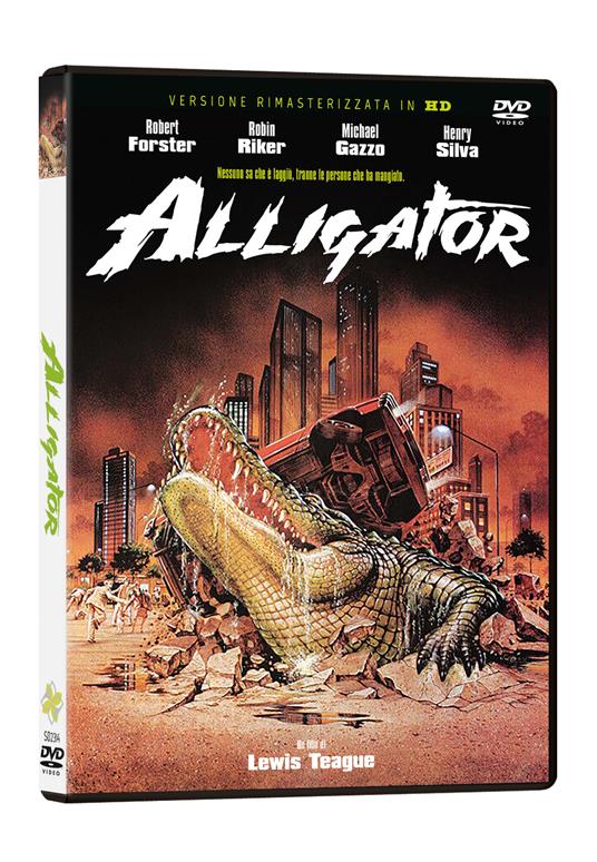 Alligator - Rimasterizzato in HD (DVD) di Lewis Teague - DVD
