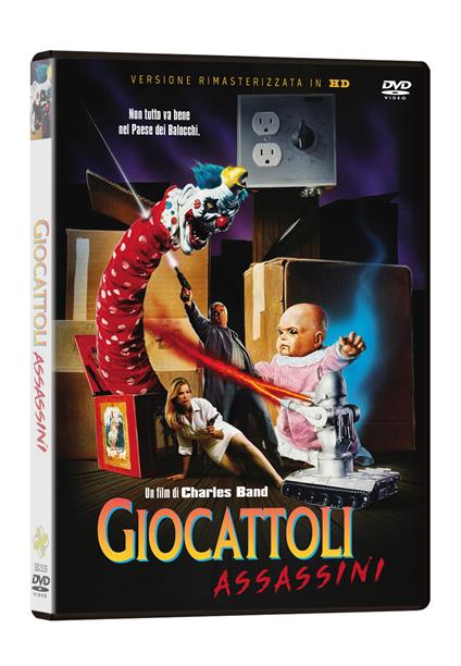 Giocattoli assassini - Rimasterizzato in HD (DVD) di Charles Band - DVD