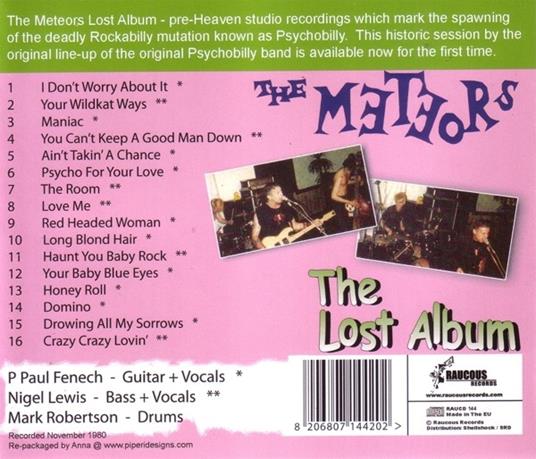 Lost Album - CD Audio di Meteors - 2