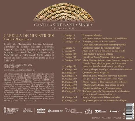 Cantigas de Santa Maria - CD Audio di Alfonso X el Sabio - 2