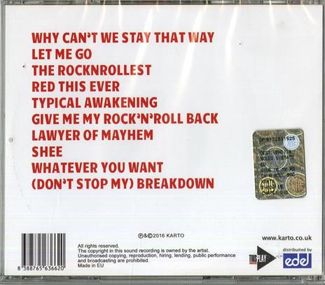 Give Me My Rock 'n' Roll - CD Audio di Karto - 2