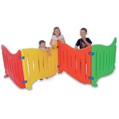 Steccato Wave - Pannello Giallo