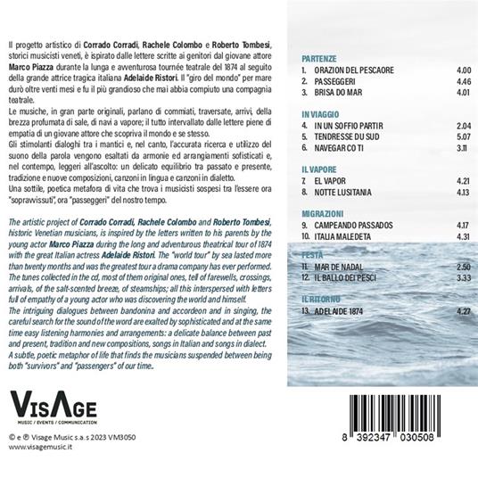 Passeggeri - CD Audio di Corrado Corradi - 2