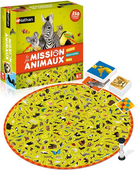 Nathan Mission animaux Gioco di abilità fino-motorie Bambini - 3