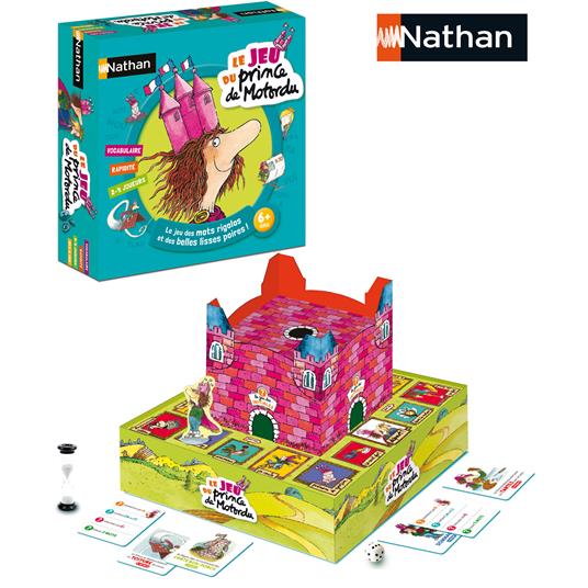 Nathan Le jeu du Prince Motordu Gioco da tavolo di apprendimento Bambini