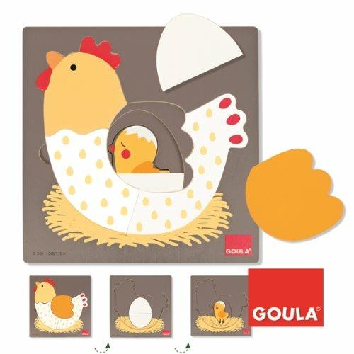 Puzzle 3 livelli Gallina - 2