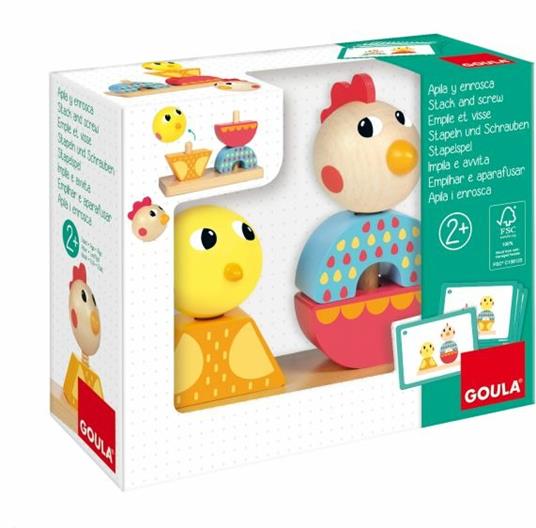 Uccellini Impila e Avvita. Goula 53154