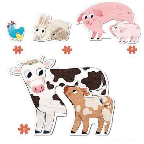 Puzzle XXL Mamme & Bebè - 5