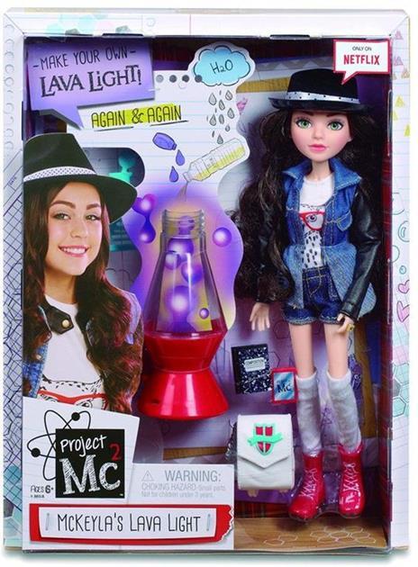 Mc2. Bambola Con Esperimento. Mckeyla E Lampada Lava