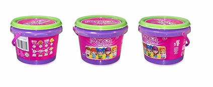 Pinypon - Mix Is Max - Secchiello Piccolo Con 5 Personaggi + Accessori