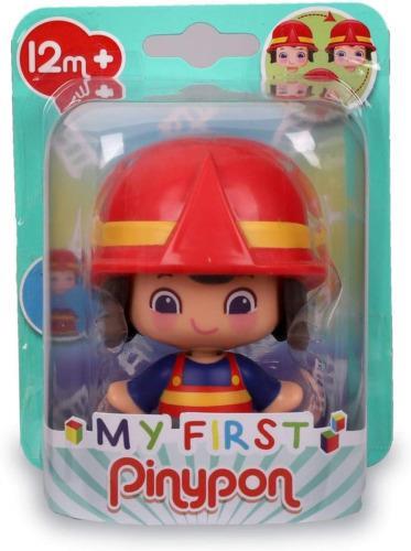 My First Pinypon - Personaggio Pompiere per Bambini/e da 1 a 3 Anni, 700016402