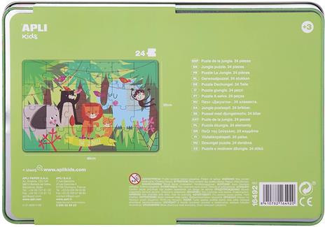 B.PUZZLE XL JUNGLE MARTINA HOGAN 24U - 3