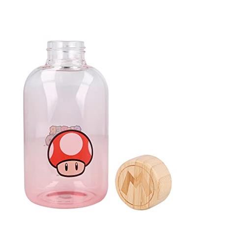Bottiglia Borraccia In Vetro Per Acqua | Vetro Borosilicato | 620 ml | Super Mario - 4