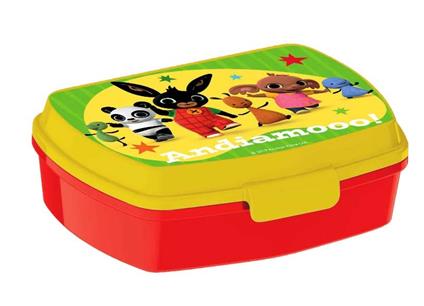 Stor Funny Sandwich Box Bing Borsa per Il Pranzo, per Ragazzi, Unisex, Multicolore, Taglia Unica