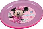 Set 4 Piatti in Plastica Minnie