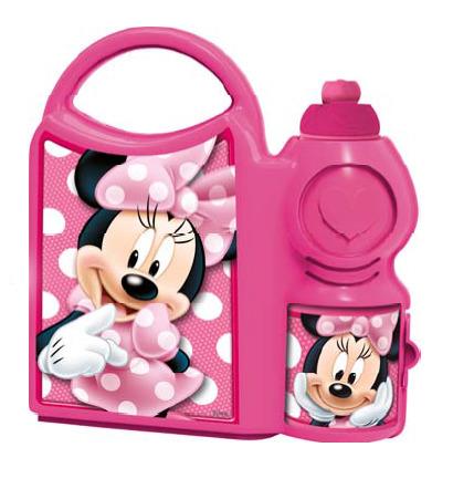Minni. Set portamerenda + borraccia sport