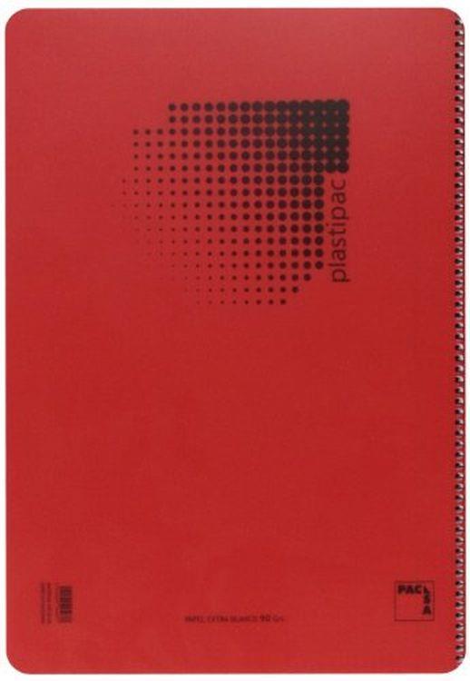 Pacsa 16467 Blocco 90 g, in polipropilene, formato protocollo, 80 fogli