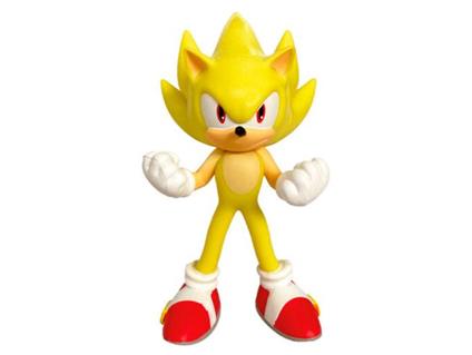 Sonic Figura The Hedgehog Super Sonic 9 Cm Comansi