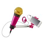 Selfie Mic Rosa. Microfono + Strumenti Selfie