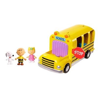 Peanuts. Playset Scuolabus Con 5 Figure - 3