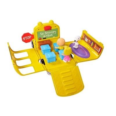 Peanuts. Playset Scuolabus Con 5 Figure - 4