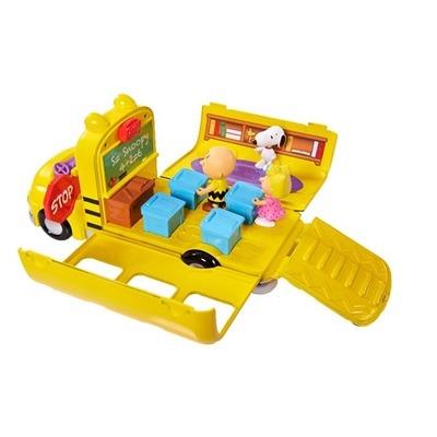 Peanuts. Playset Scuolabus Con 5 Figure - 5