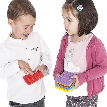 Piastrelle Tattili Sensoriali 6 Pz.