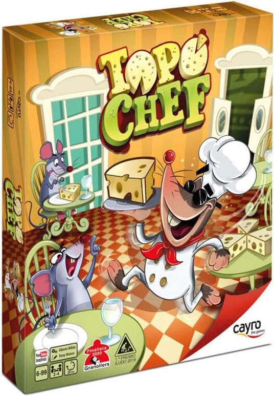 CAYRO GAMES  Topo Chef. Gioco da tavolo