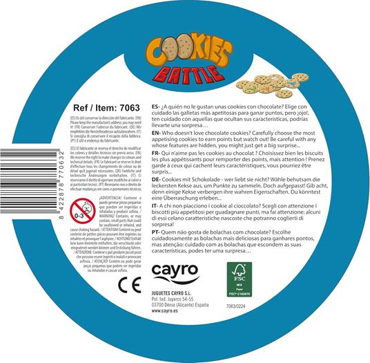 Cookies Battle. Gioco da tavolo - 2